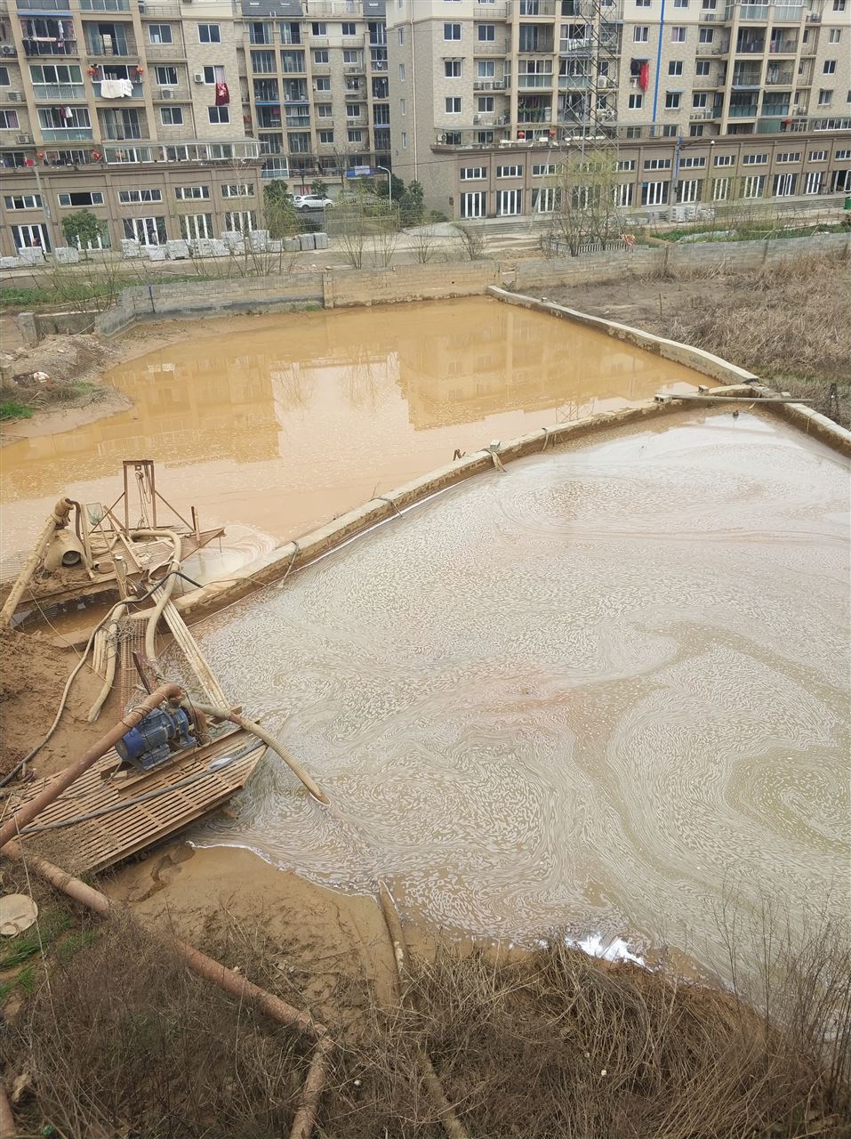 策勒沉淀池淤泥清理-厂区废水池淤泥清淤